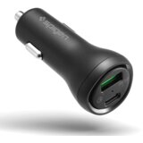 Spigen F31QC 2-PORTNI AVTO POLNILEC PD27W ZA IPHONE ANDROID QC3.0, (5000302934) Cene