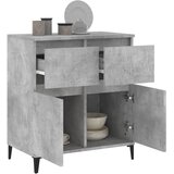  Komoda siva boja betona 60x35x70 cm od konstruiranog drva | Eponuda.ba