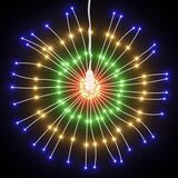  Božićna svjetla zvjezdani prasak 140 LED 2 k višebojna 17 cm | shoptok.hr