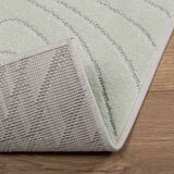  Tepisi za područja HUARTE Zelena 170 x 120 cm Poliester - Zelena 120 x 170 cm Uzorak vala | shoptok.hr