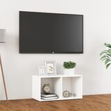 TV ormarić bijeli 72 x 35 x 36,5 cm od konstruiranog drva | shoptok.hr