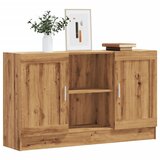 vidaXL Komoda artisan hrast 120x30,5x70 cm inženirski les Cene