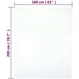  Plahte s gumicom od žerseja 2 kom bijele 160x200 cm pamučne | shoptok.hr