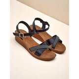Resti Royal Fashion Women's Rhinestone Wedge Sandals Allona | Shoptok.si