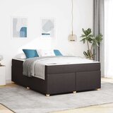 Konstrukcija postelje Temno rjava 160 x 200 cm blago, (5000126973) | Shoptok.si