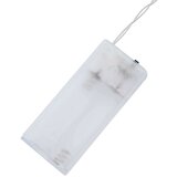vidaXL Božični svečnik s 10 LED svečami Rjava 47 x 5 x 29 cm | Shoptok.si