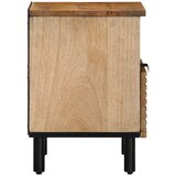  Noćni ormarić smeđi 40x33x46 cm Puno drvo Mango | shoptok.hr