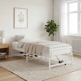  Električni podesivi okvir kreveta Bijela 75 x 190 cm Čelik | shoptok.hr