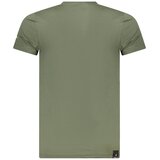 MIlitary Academy muška majica kratkih rukava s tiskanim logotipom Accademia Militare maslinasta | shoptok.hr