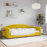  Dnevni krevet žuti 100 x 200 cm baršunasti | Eponuda.ba