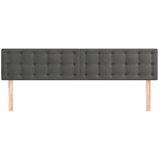  Uzglavlja tamnosiva 160x5x78/88 cm baršunasta | shoptok.hr
