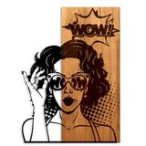 Wallity zidna dekoracija Wow, 42cmx58cmx3cm, Hrast | Eponuda.com