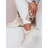 DStreet Sneakersy damskie na grubszej podeszwie NEWMOVE beżowe Cijene