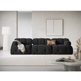Cosmopolitan Design Črna sedežna garnitura 288 cm Ferento – | Shoptok.si