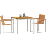  Set za blagovanje od 3 dijela od čvrstog bagremovog drveta | shoptok.hr