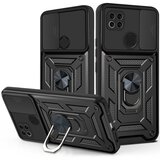 INF Magnetna oklepna torbica za mobilni telefon z obročem Black, (21257344) | Shoptok.si
