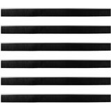  Držač četke za vrata 6 kom. Srebrno 100 cm Aluminijski legura | shoptok.hr