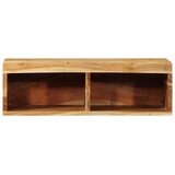  Zidni TV ormarić 60x30x19 cm puno drvo bagrem | Eponuda.com