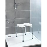 Wenko tuš stolica Hygienic Stool White, 53 x 46 cm | shoptok.hr