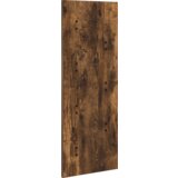  Vješalica za kapute na zidu Dimljeni hrast 30 x 1.5 x 80 cm | shoptok.hr