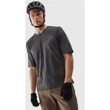 4f Men's Cycling Quick-Drying T-Shirt - Brown