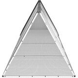  Kavez za zečeve antracit 403,5x80,5x71 cm pocinčani čelik | Eponuda.com