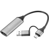 Adapter HDMI capture na USB-C/A 136-70 u  Adapter HDMI capture na USB-C/A 136-70 u