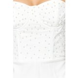 Trendyol Ecru Lined, Woven Accessorized Bridal Jumpsuit | Eponuda.ba