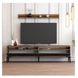 Hanah home tv polica istanbul walnut anthracite