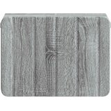  Noćni ormarić za montažu na zid Siva sonoma 33 x 34,5 x 24 cm | Eponuda.ba