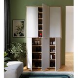 Modern Living Omara Za Čevlje Alice, Svetlo Siva, Barva Hrasta | Shoptok.si