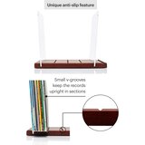 MÖNKE stojalo za vinilne plošče do 50 LP z razstavnim utorom | Shoptok.si