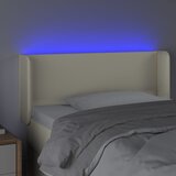  LED uzglavlje krem 103x16x78/88 cm od od umjetne kože | shoptok.hr
