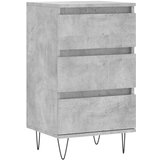 Maison Chic Komoda - Predalnik betonsko siva 40x35x70 cm inženirski les, (21722708) Cene