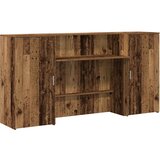  Recepcijski stol 200x50x103,5 cm od konstruiranog drva | shoptok.hr