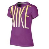 Nike Majica za devojčice CAT HBR BLOCK TEE YTH-641724-550 ljubičasta Cene