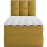 MID.YOU POSTELJA Z VZMETNICO 90 cm x 200 cm , les, tekstil, leseni material gorčično rumena | Shoptok.si