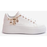 Boto Women's Sneakers with Decoration White Celedria | Shoptok.si