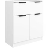 Maison Chic Komoda - Predalnik bela 60x30x70 cm konstruiran les, (21716096) | Shoptok.si