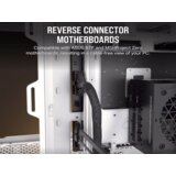 Corsair kućište 6500X mid-tower/dve komore/kaljeno staklo/bez napajanja/bela/saten sivo aluminijum | ePonuda.com