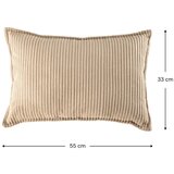 Wigiwama Svjetlo smeđi dječji jastuk za sjedenje od samta Bolster – | shoptok.hr