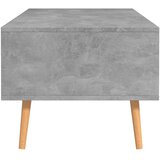  Stolić za kavu boja betona 100 x 49,5 x 43 cm konstruirano drvo | Shoptok.si