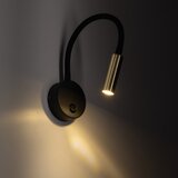  LED zidna lampa LAGOS 1xG9/3W/230V crna/zlatna | Eponuda.com