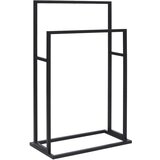 vidaXL Prostostoječe stojalo za brisače črno 48x24x78,5 cm železo, (20768886) Cene