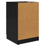  Noćni ormar Crni hrast 40 x 40 x 63 cm Konstruirano drvo | Eponuda.com
