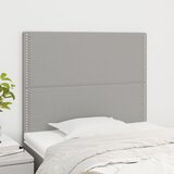  Uzglavlje svijetlosivo 90x5x118/128 cm tkanina | shoptok.hr