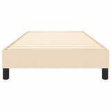  Okvir za krevet s oprugom krem 90x200cm od tkanine | shoptok.hr