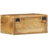vidaXL Stenska TV omarica 40x30x19 cm trden robusten mangov les | Shoptok.si