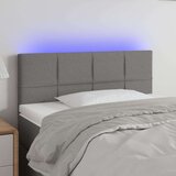  Uzglavlje tamnosivo 90x5x78/88 cm od tkanine | shoptok.hr