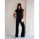 Resti Women's cotton set with short sleeves and wide pants | Shoptok.si